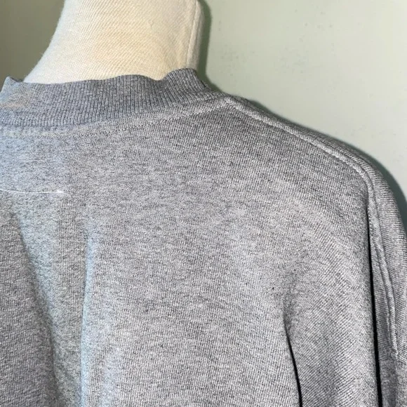 Maison Margiela cropped grey sweatshirt - Picture 9 of 11